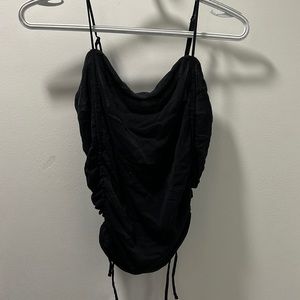 Urban outfitters ruched blank tank